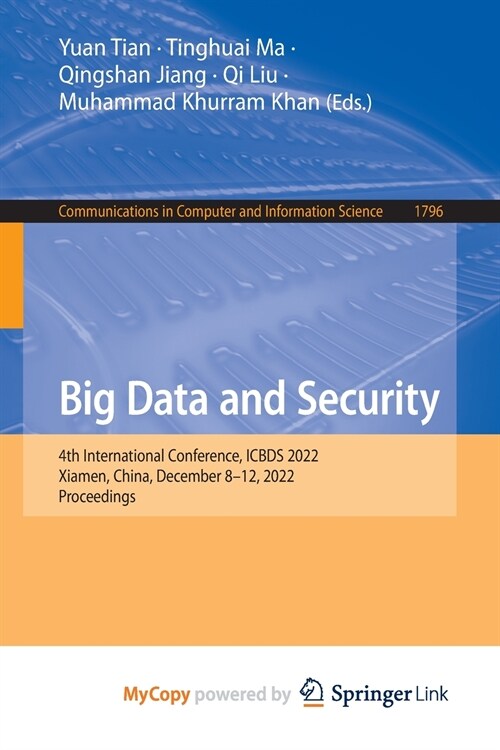 Big Data and Security (Paperback)