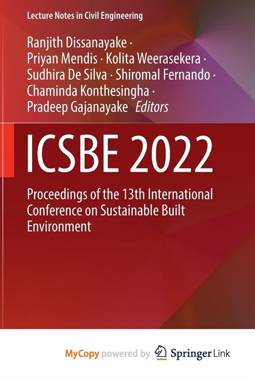 ICSBE 2022 (Paperback)