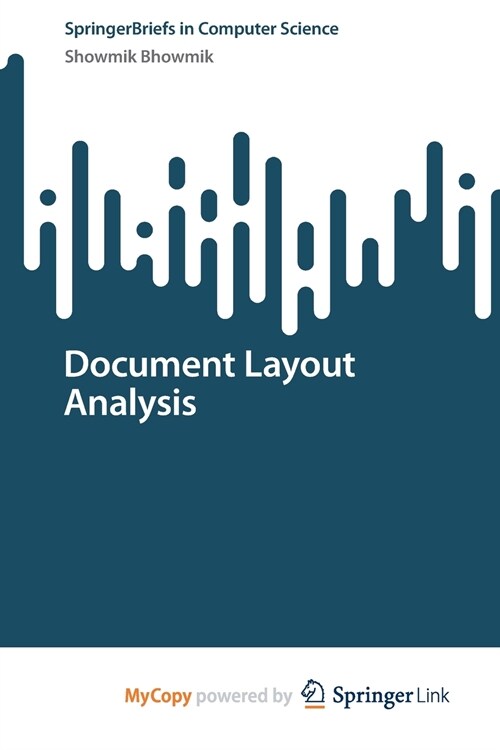 Document Layout Analysis (Paperback)