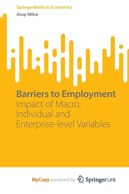 Barriers to Employment (Paperback)