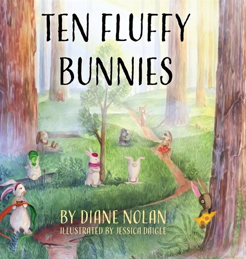 Ten Fluffly Bunnies (Hardcover)