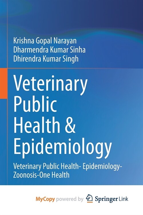 Veterinary Public Health & Epidemiology (Paperback)