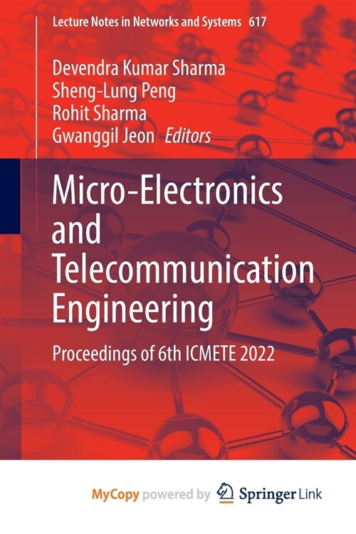 Micro-Electronics and Telecommunication Engineering (Paperback)