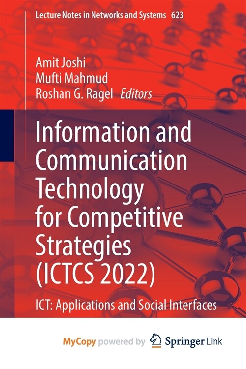 Information and Communication Technology for Competitive Strategies (ICTCS 2022) (Paperback)