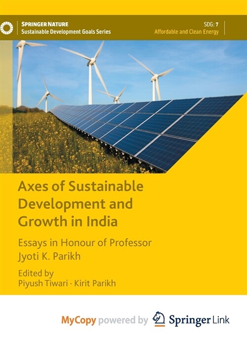 Axes of Sustainable Development and Growth in India (Paperback)