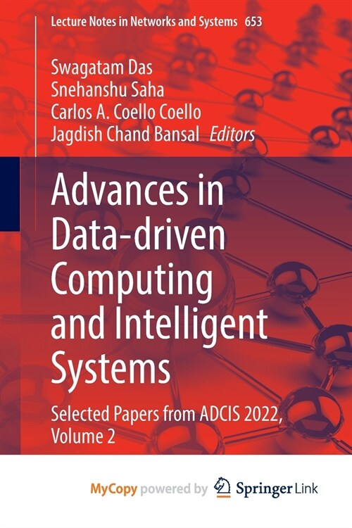 Advances in Data-driven Computing and Intelligent Systems (Paperback)