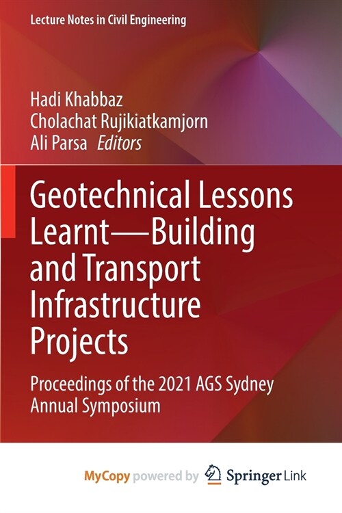 Geotechnical Lessons Learnt-Building and Transport Infrastructure Projects (Paperback)