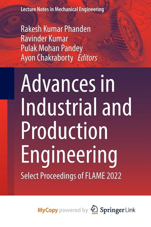 Advances in Industrial and Production Engineering (Paperback)