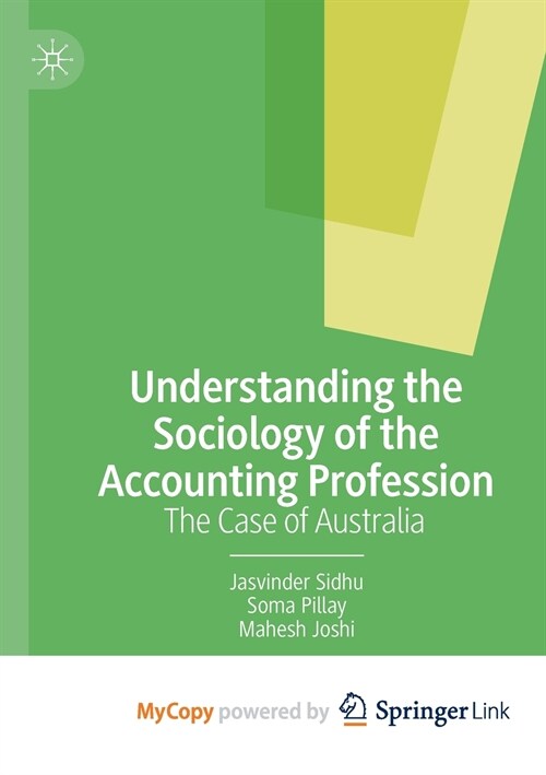 Understanding the Sociology of the Accounting Profession (Paperback)