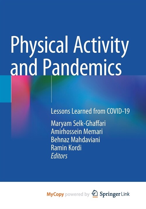 Physical Activity and Pandemics (Paperback)