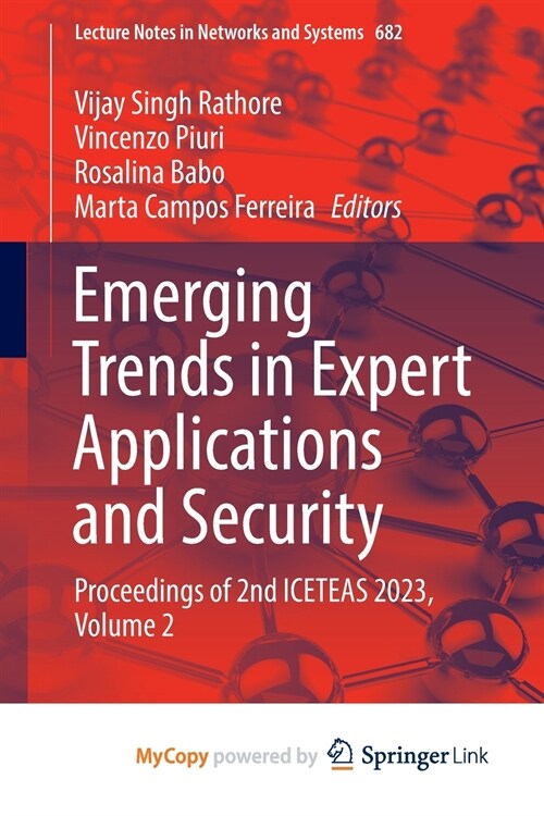 Emerging Trends in Expert Applications and Security (Paperback)