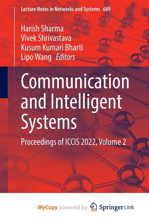 Communication and Intelligent Systems (Paperback)