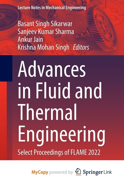 Advances in Fluid and Thermal Engineering (Paperback)