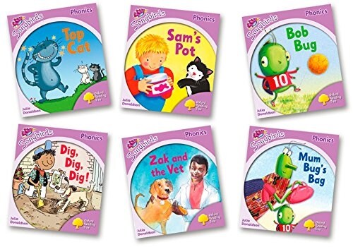 Oxford Reading Tree Songbirds Phonics: Level 1+: Mixed Pack of 6 (Paperback)