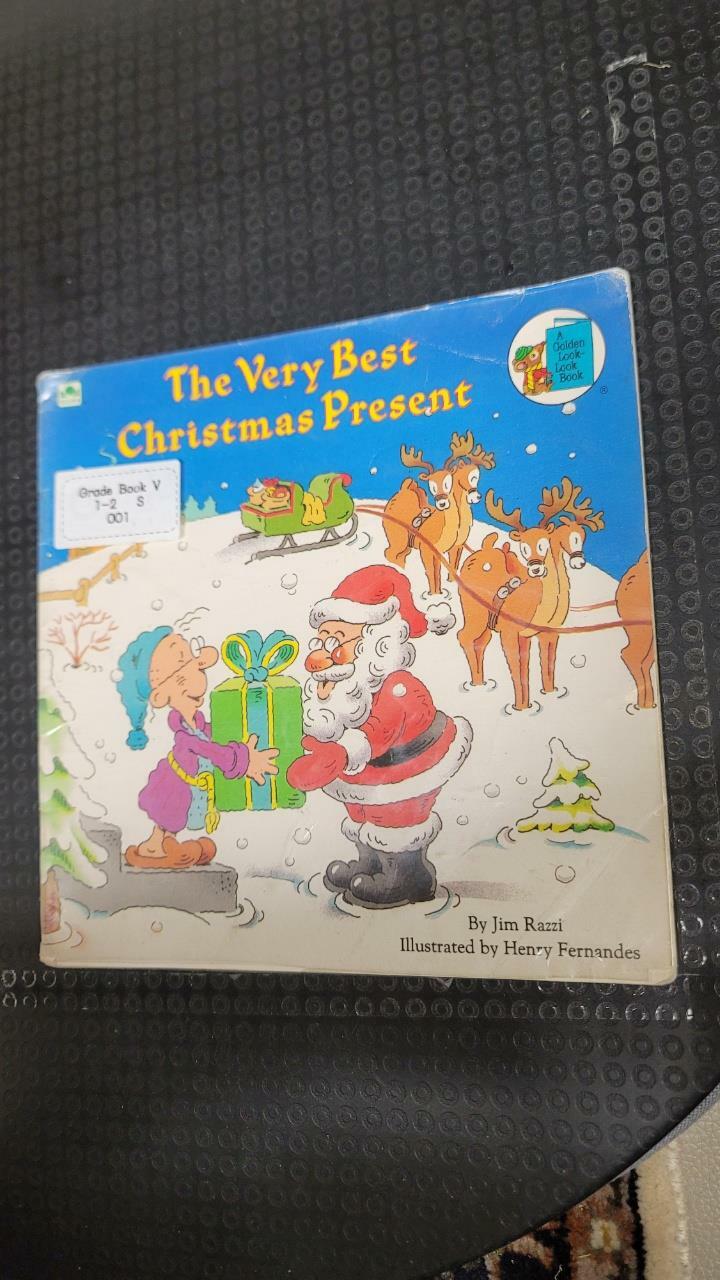 [중고] The Very Best Christmas Present (A Golden Look-Look Book) (Paperback, 0)