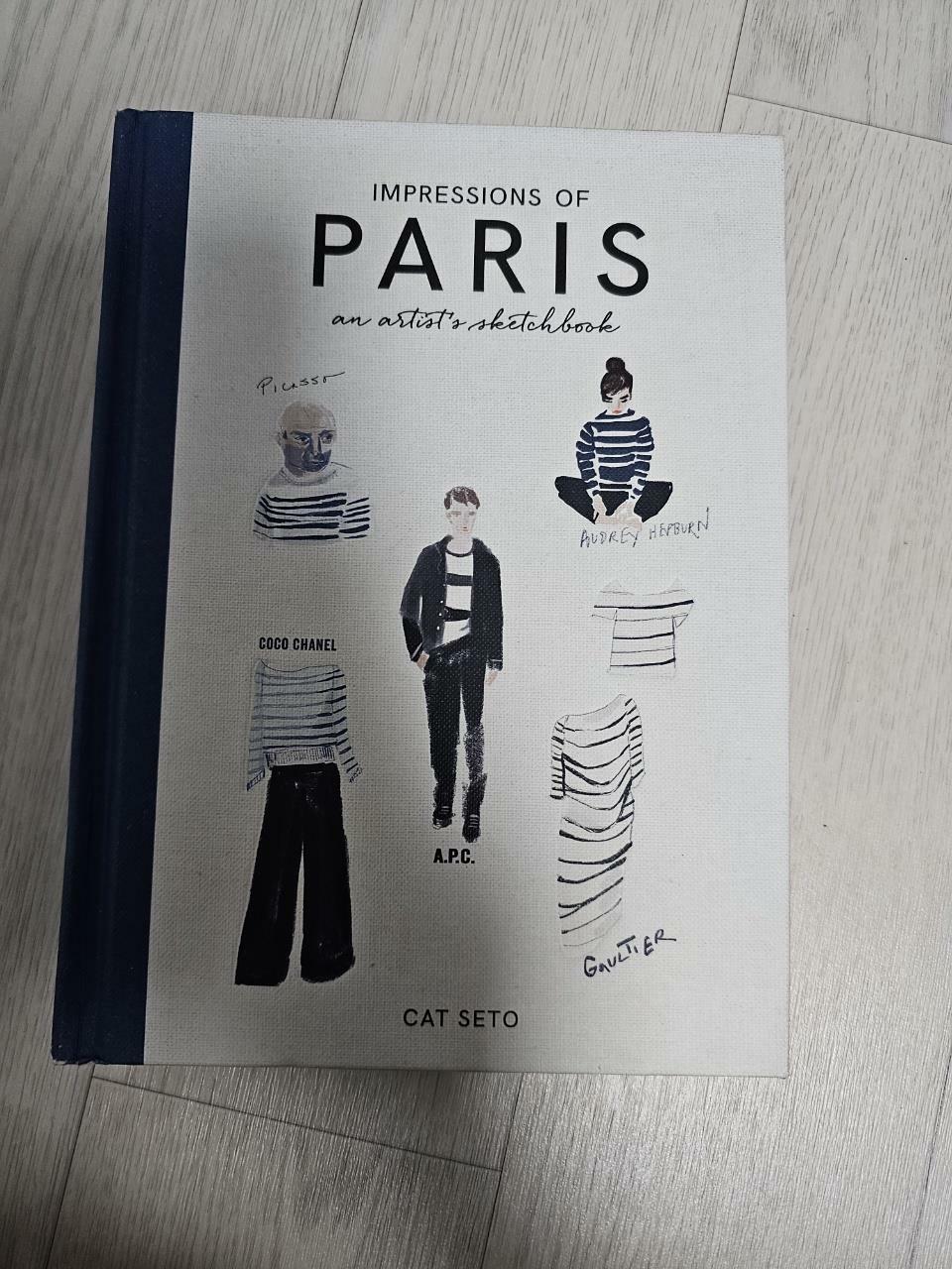 [중고] Impressions of Paris: An Artist‘s Sketchbook (Hardcover)