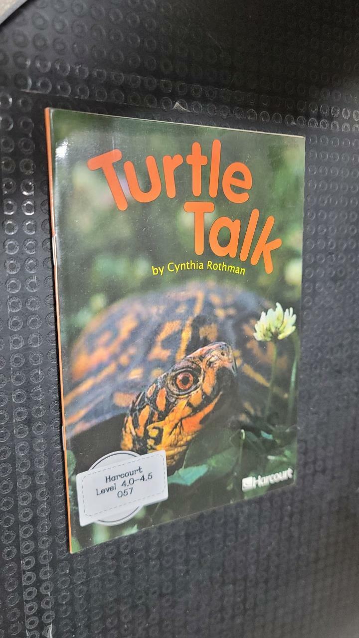 [중고] Harcourt School Publishers Trophies: Above Level Individual Reader Grade 2 Turtle Talk (Paperback)