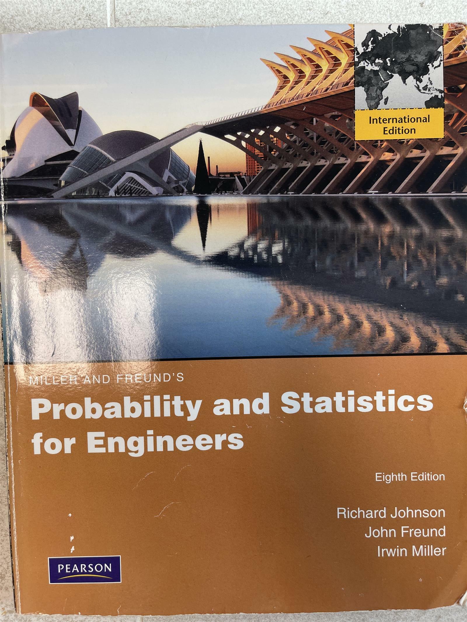 [중고] Miller and Freund‘s Probability and Statistics for Engineers (8th, Paperback)