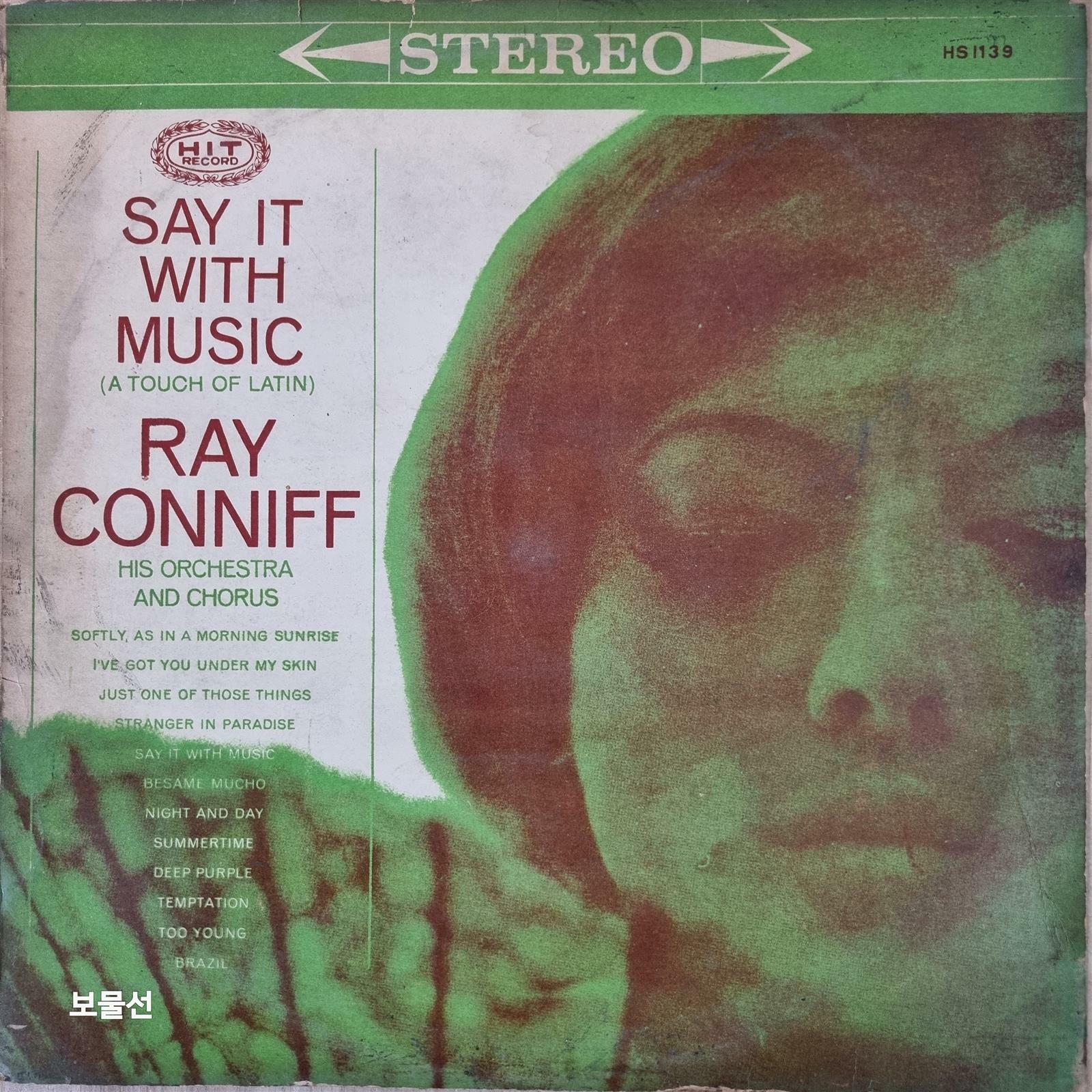 [중고] [LP] RAY CONNIFF - SAY IT WITH MUSIC