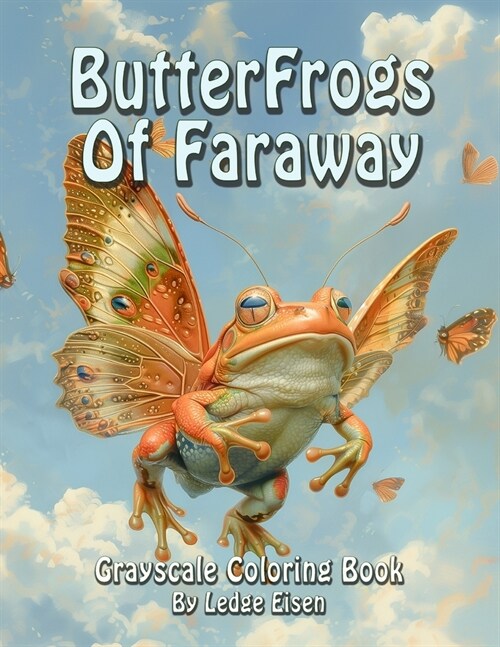 ButterFrogs Of Faraway Grayscale Coloring Book (Paperback)