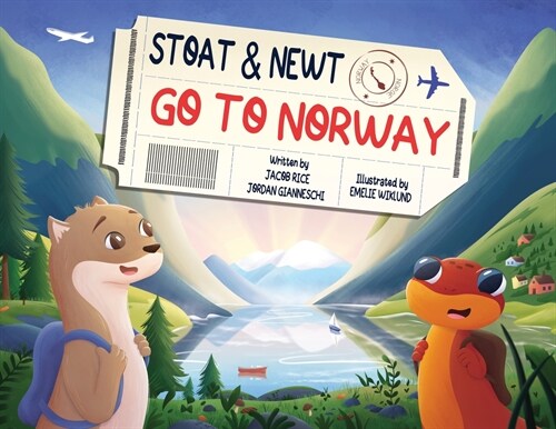 Stoat and Newt Go to Norway (Paperback)