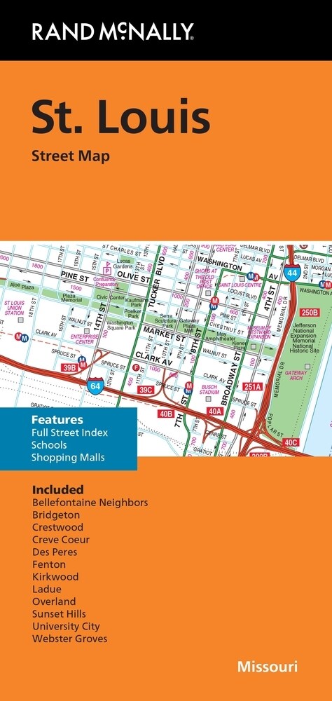 Rand McNally Folded Map: St. Louis Street Map (Folded)