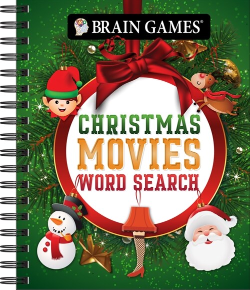 Brain Games - Christmas Movies Word Search (Spiral)