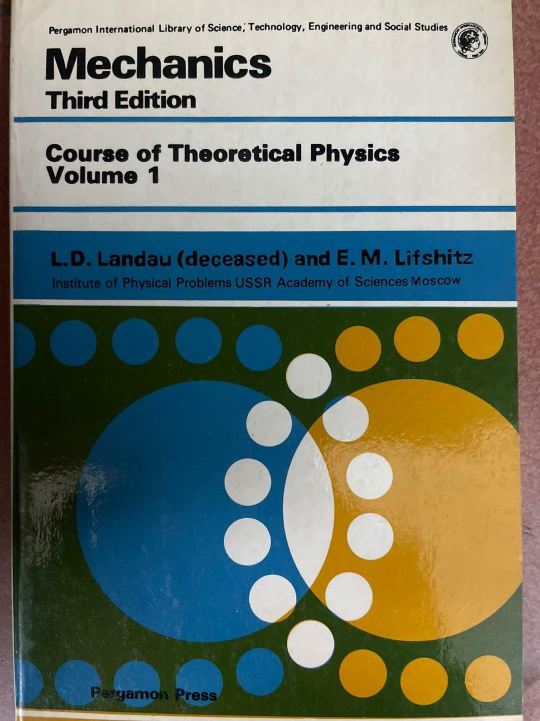 [중고] Mechanics : Volume 1 (Course of Theoretical Physics) Third Edition (paperback)