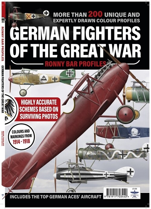 German Fighters of the Great War : Ronny Bar Profiles (Paperback)