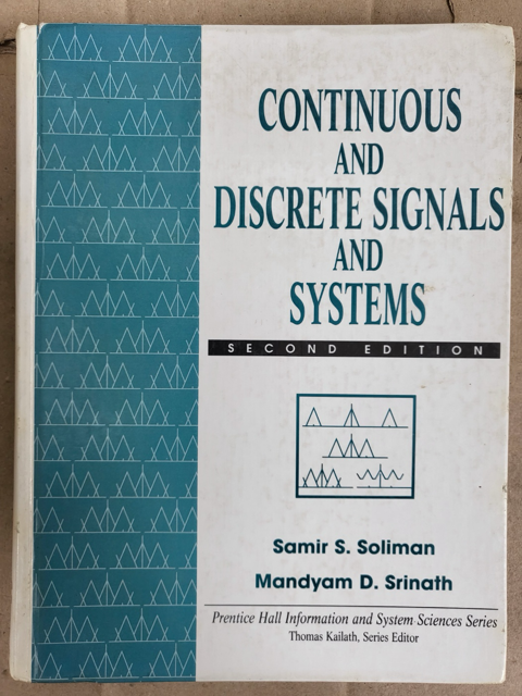 [중고] Continuous and Discrete Signals and Systems (Paperback, 2)