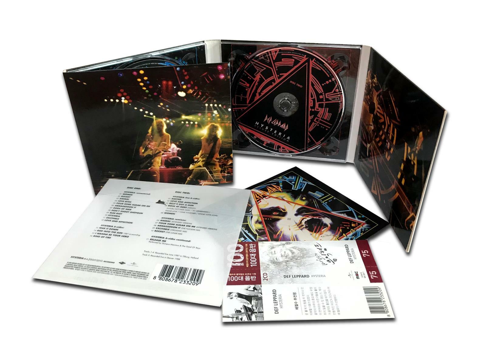 [중고] Def Leppard - Hysteria [2CD Deluxe Edition]