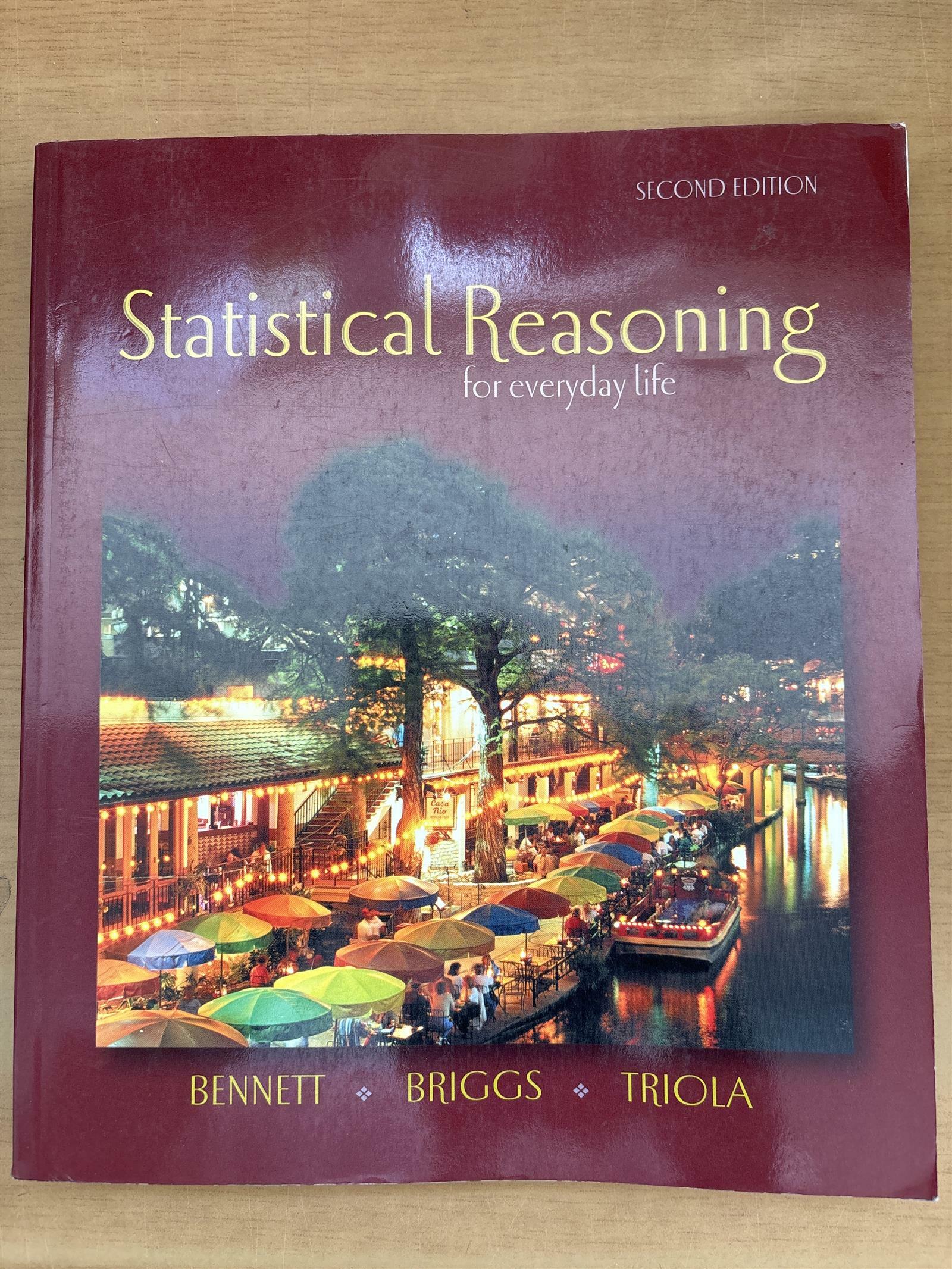 [중고] STATISTICAL REASONING (Paperback)