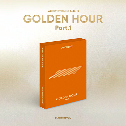 에이티즈 - 미니 10집 GOLDEN HOUR : Part.1 (Platform VER.)