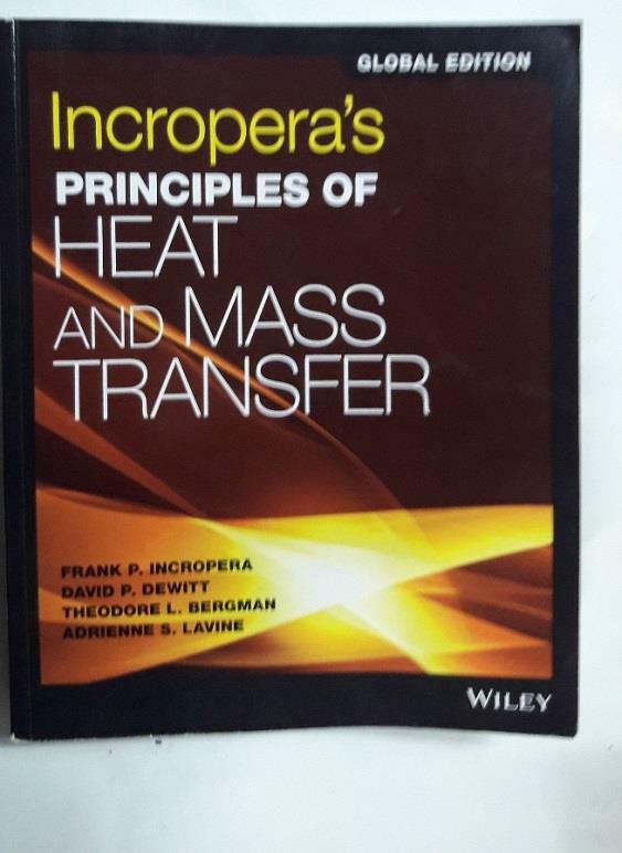 [중고] Incropera‘s Principles of Heat and Mass Transfer (Paperback, 8th Edition, Global Edition)