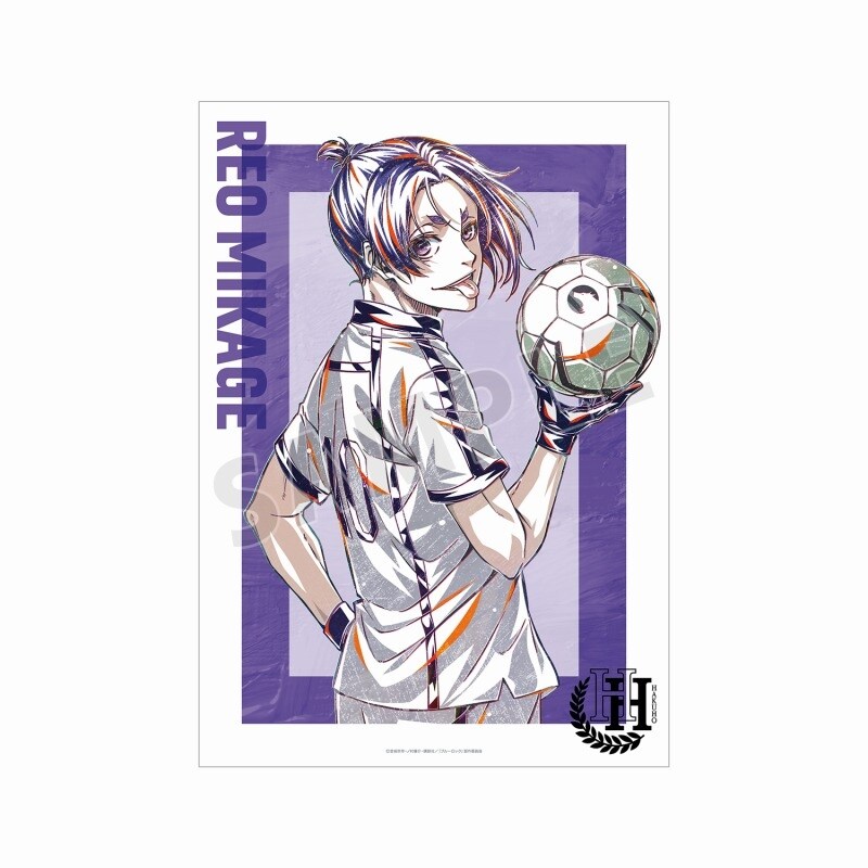TV애니메이션 블루 록 미카게 레오 Ani-Art 제2탄 A3 매트 가공 포스터