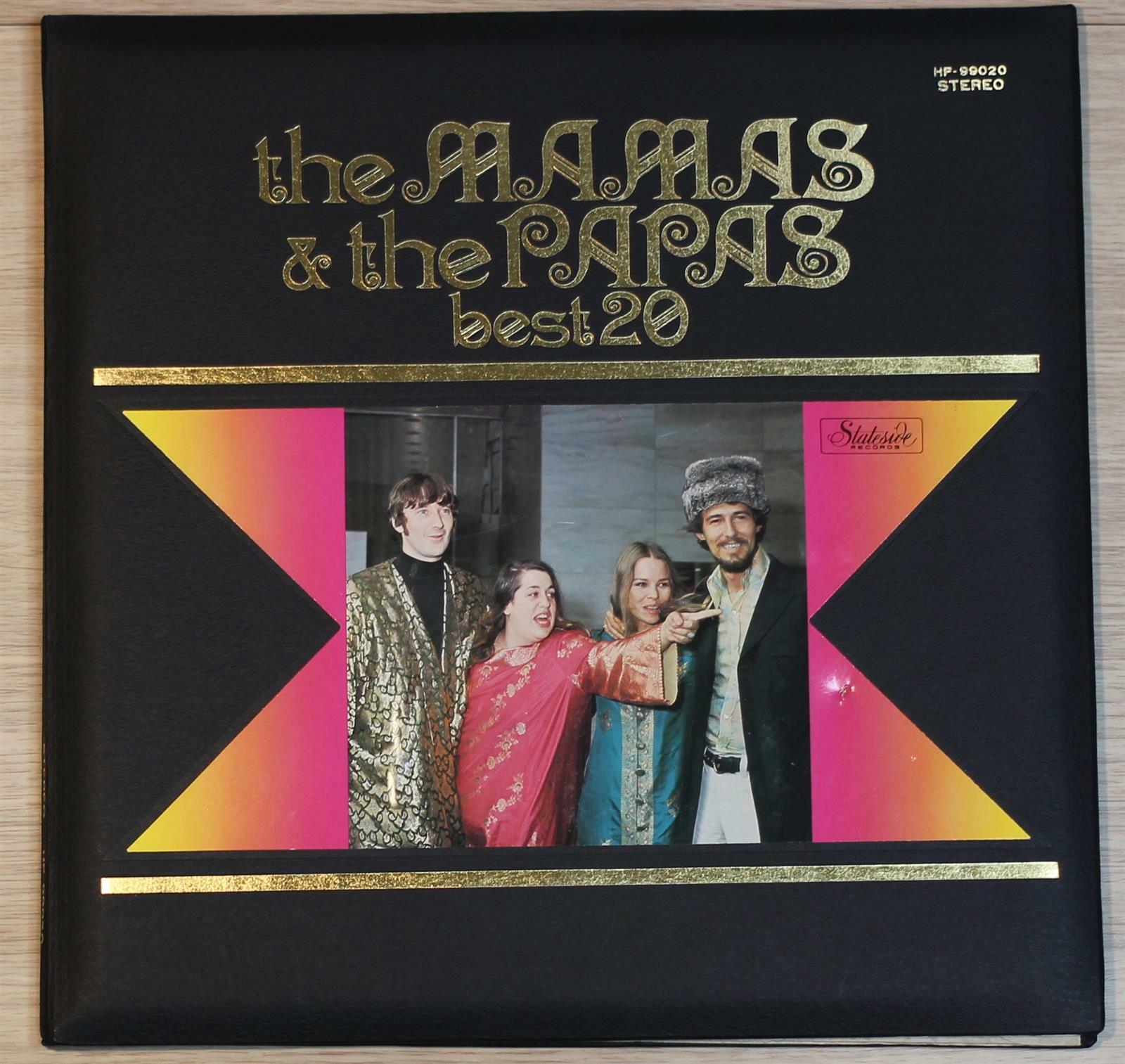 [중고] [LP 수입] Mamas & The Papas - The Mamas & the Papas Best 20 [Textured, Gatefold, Hard Cover]