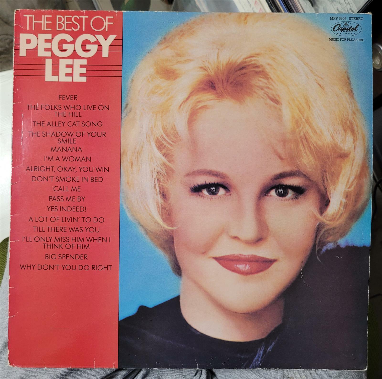 [중고] [수입][LP] The Best of Peggy Lee (영국)