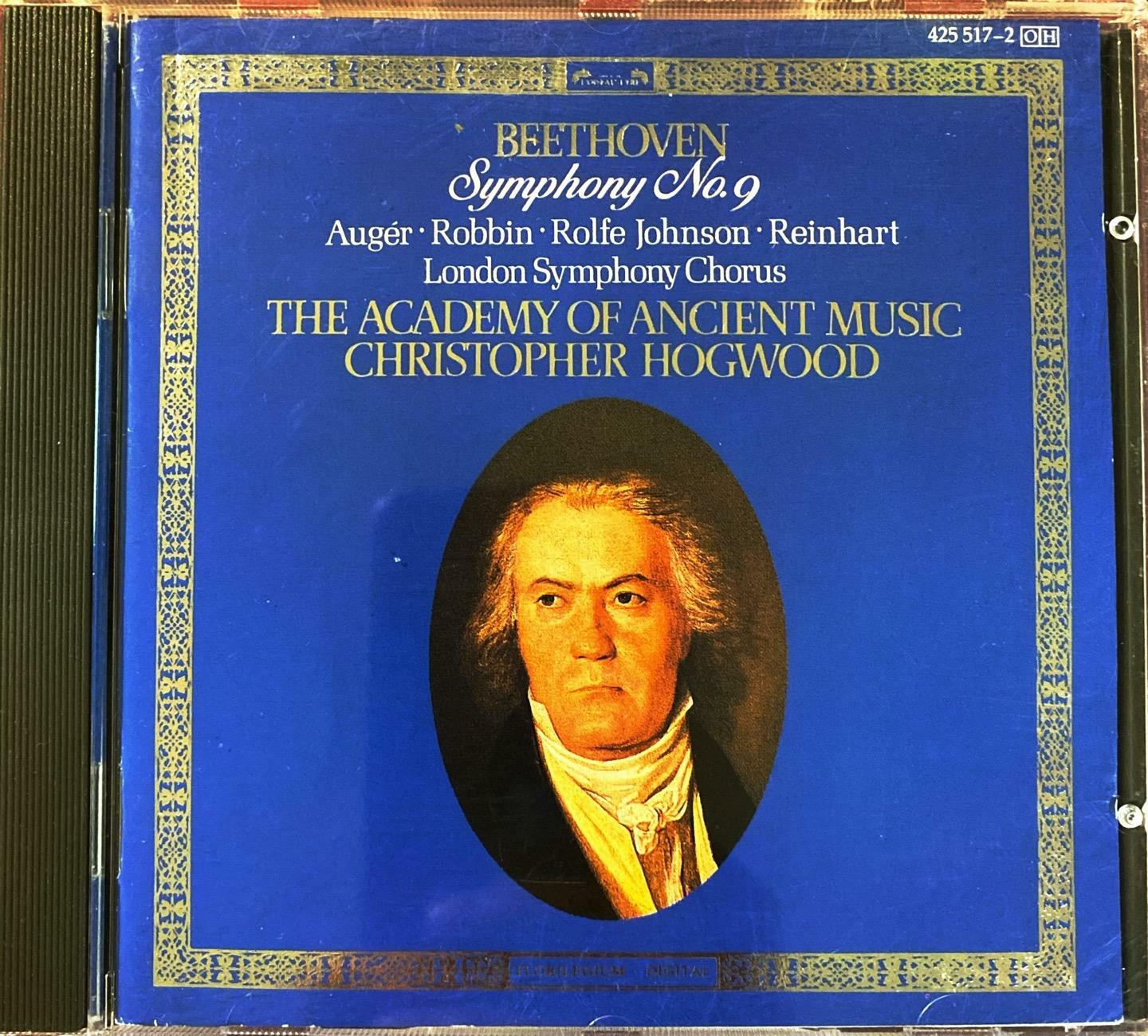 Beethoven: Symphony No. 9 /The Academy of Ancient Music/Hogwood