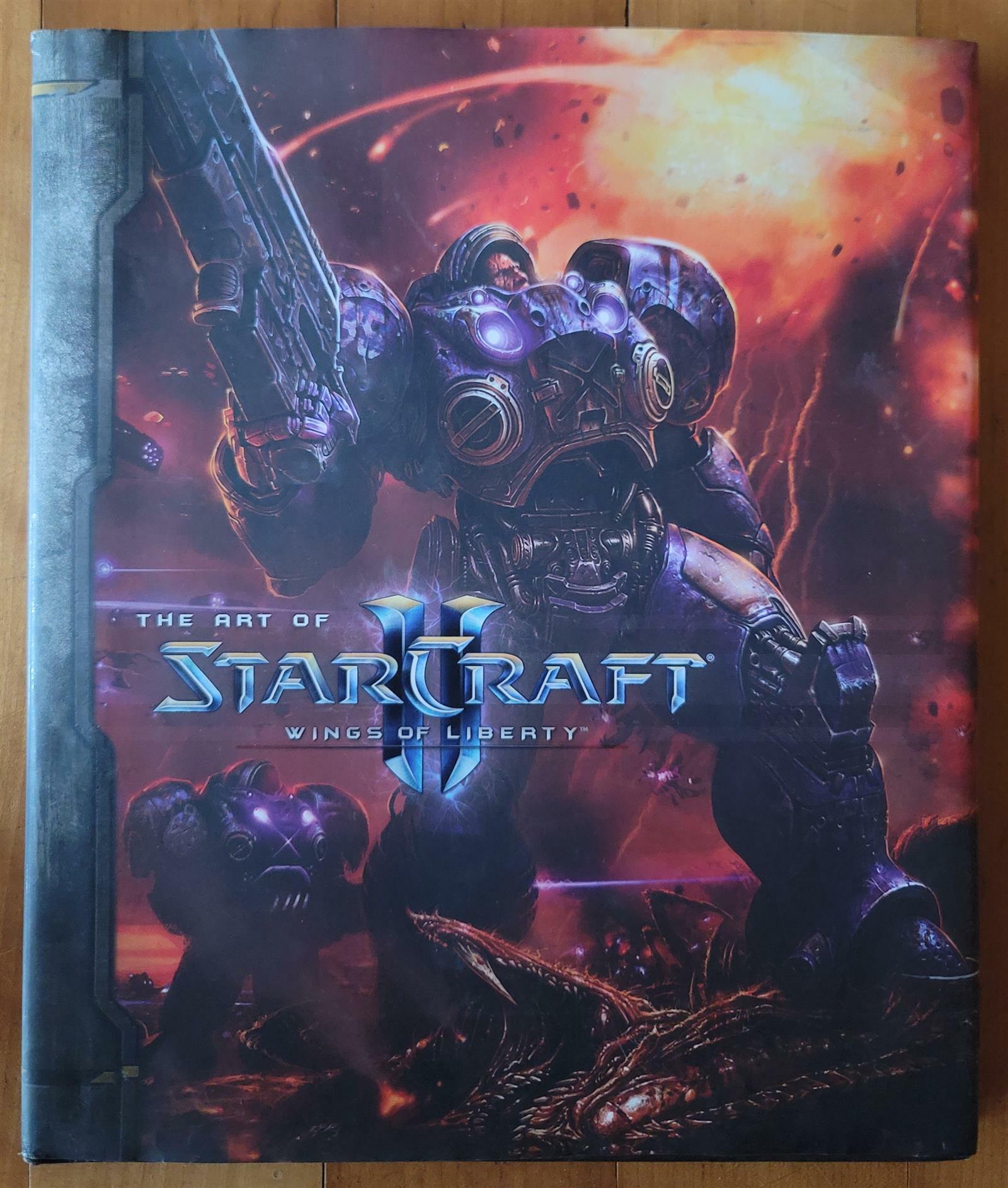 [중고] The Art Of Starcraft: Wings Of Liberty hardcover SAMWISE DIDIER PALACE PRESS 2009년 최상급 (hardcover)