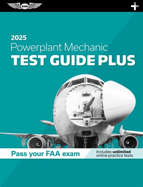 Powerplant Mechanic Test Guide Plus 2025 (Paperback)