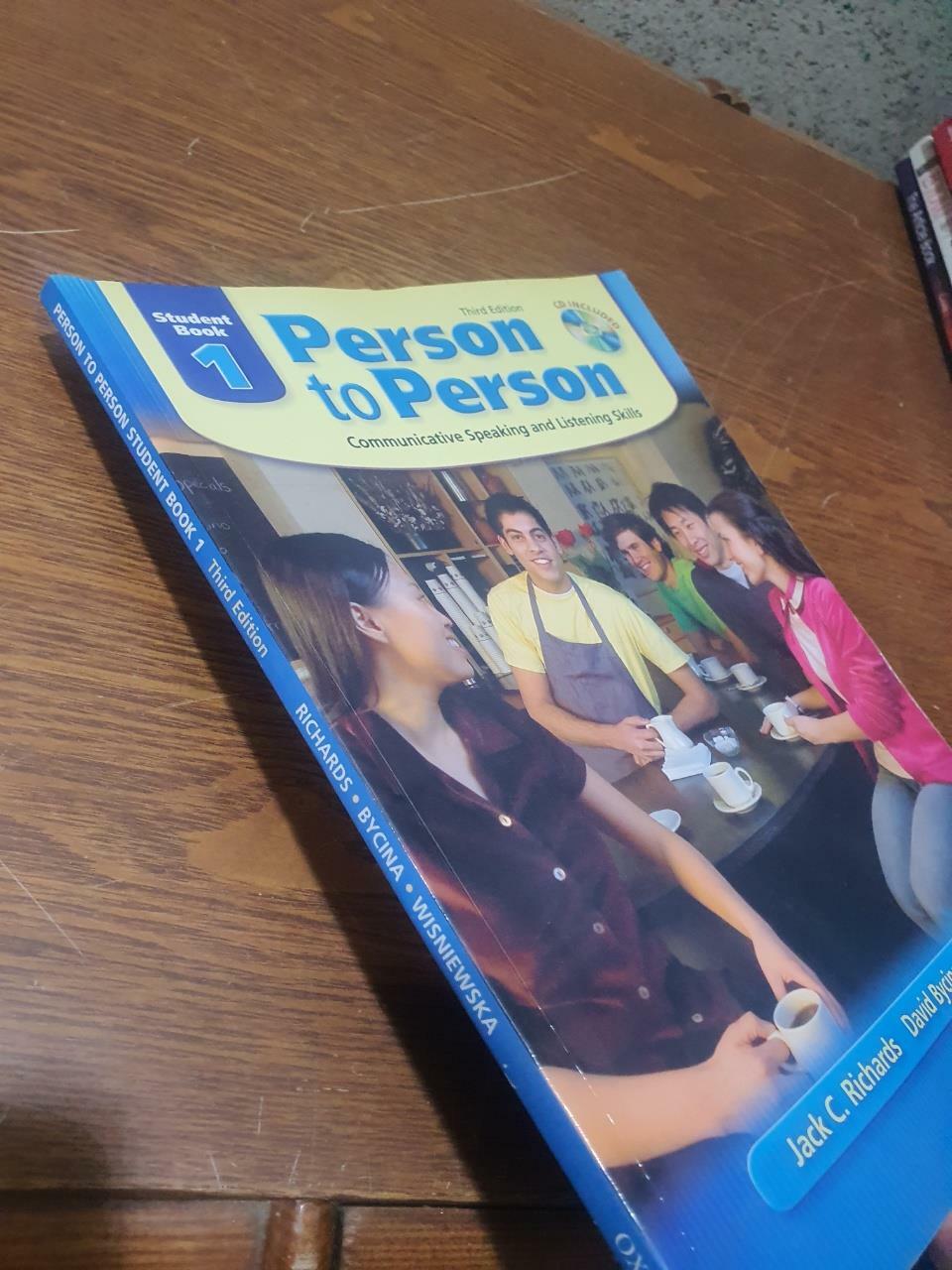 [중고] Person to Person, Third Edition Level 1: Student Book (with Student Audio CD) (Package)