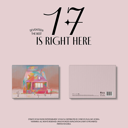 [중고] 세븐틴 - SEVENTEEN BEST ALBUM ‘17 IS RIGHT HERE‘ -Deluxe Ver.- [2CD]