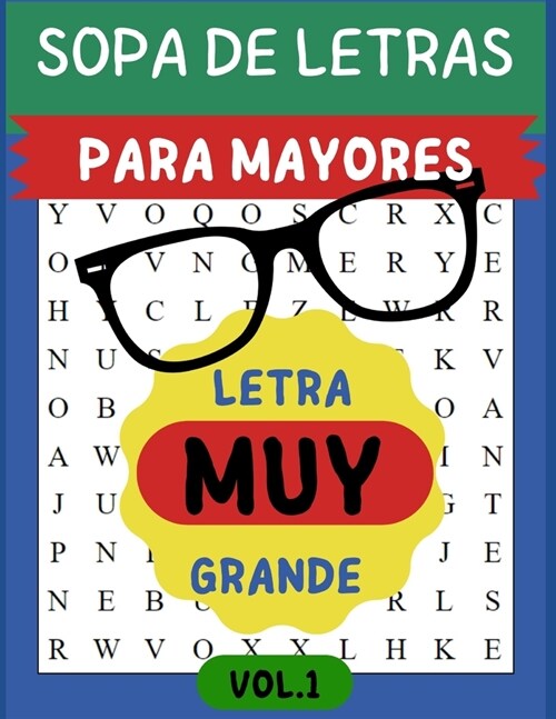 Sopa de Letras Para Mayores: Letra Muy Grande (Paperback)