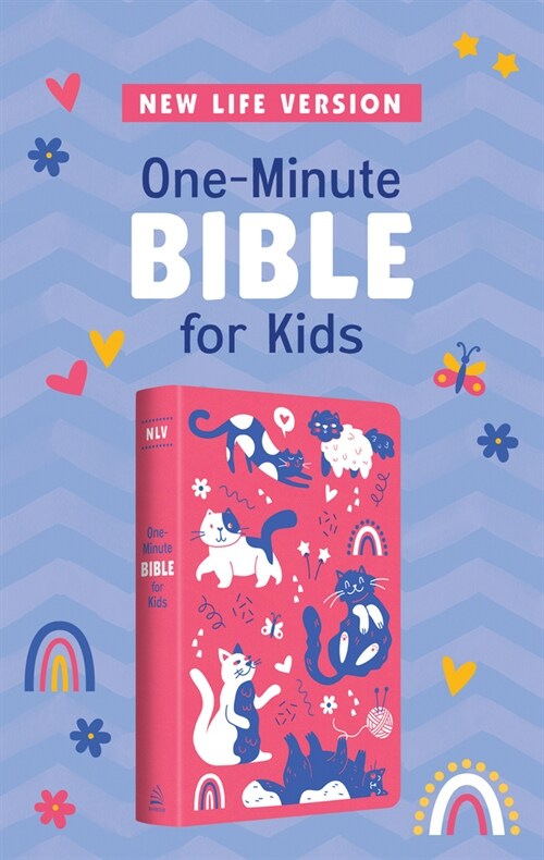 One-Minute Bible for Kids [Girls Cover]: New Life Version (Imitation Leather)