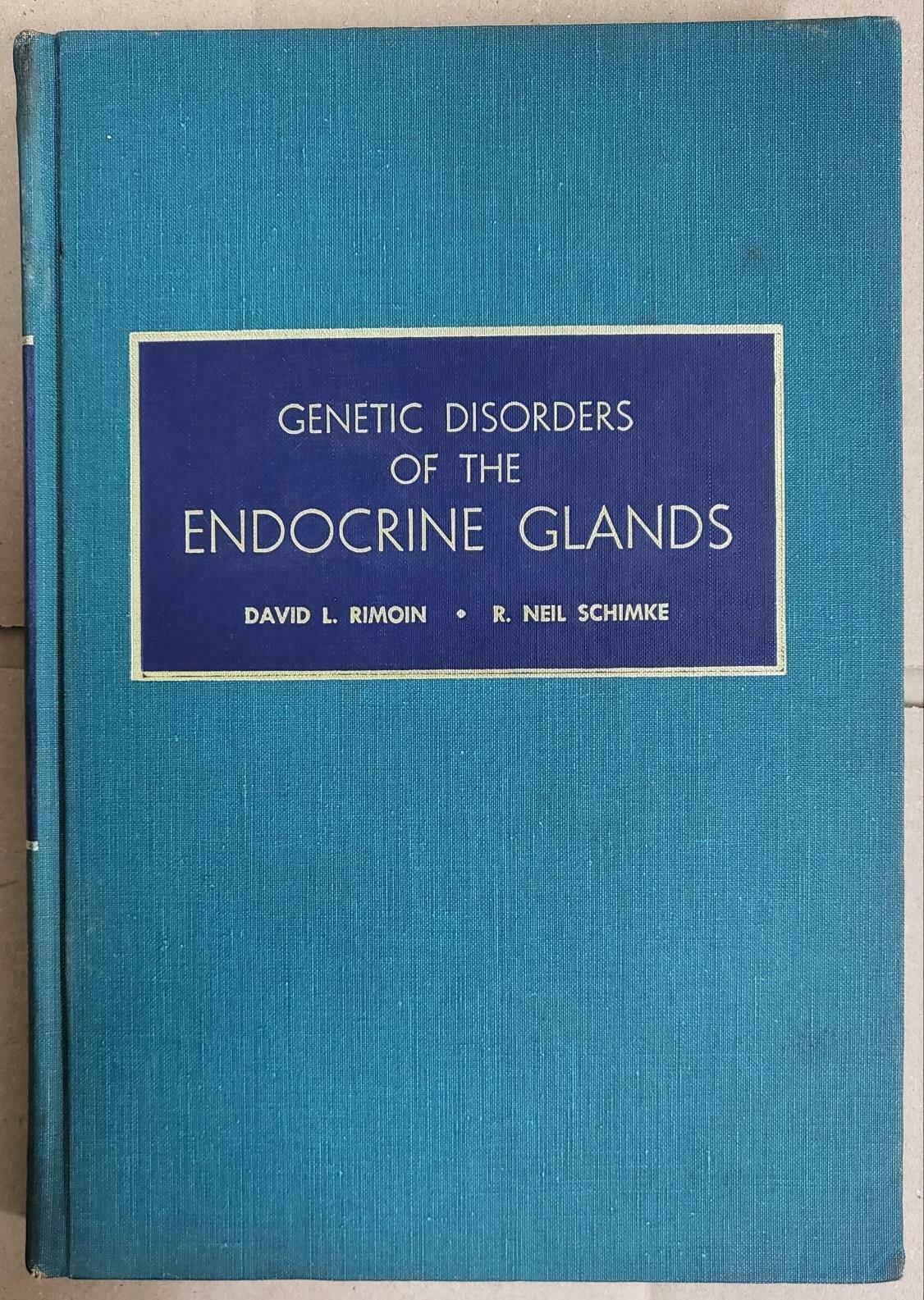 [중고]  Genetic Disorders of the Endocrine Glands 1971년