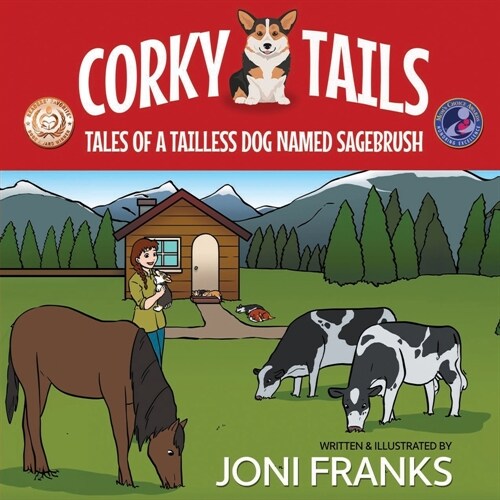 Corky Tails: Tales of a Tailless Dog Named Sagebrush (Paperback)