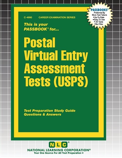 Postal Virtual Entry Assessment Tests (USPS) (Paperback)