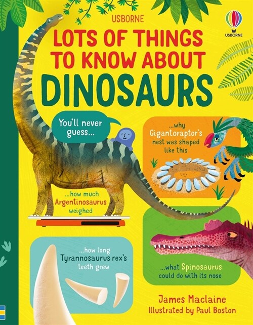 Lots of Things to Know about Dinosaurs (Hardcover)