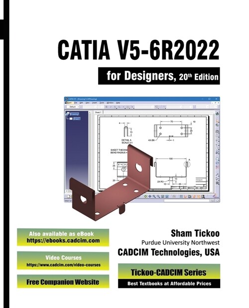 CATIA V5-6R2022 for Designers, 20th Edition (Paperback)