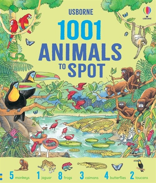 1001 Animals to Spot (Hardcover)